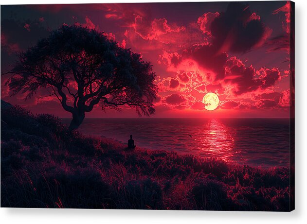 Evening Glow - Acrylic Print