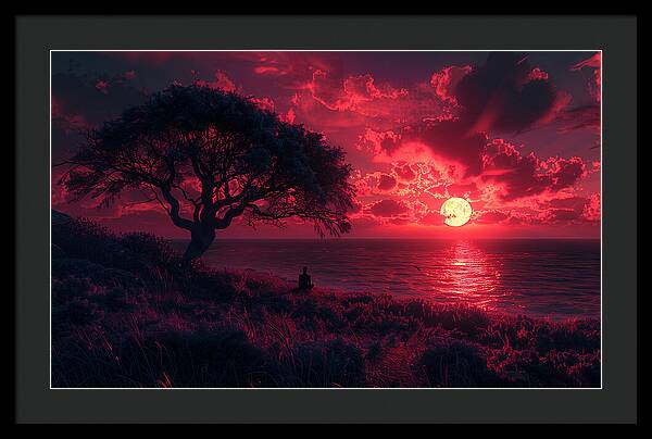 Evening Glow - Framed Print