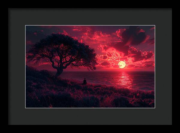 Evening Glow - Framed Print