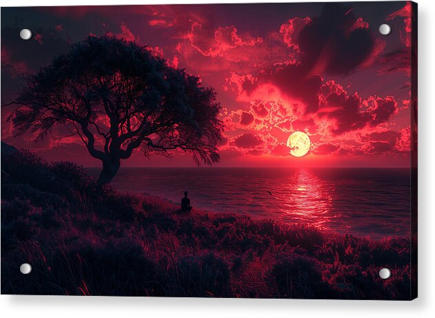 Evening Glow - Acrylic Print