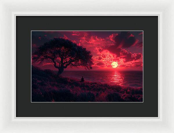 Evening Glow - Framed Print