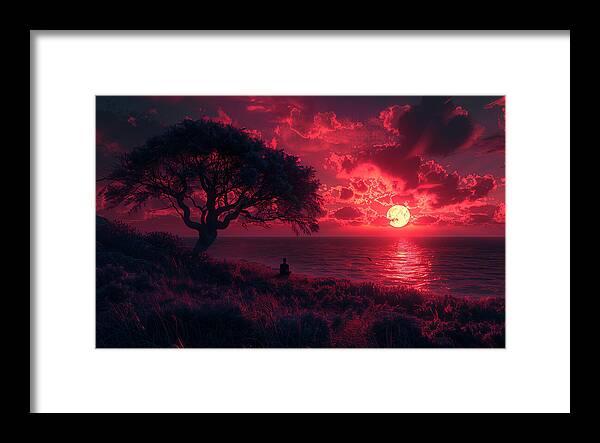 Evening Glow - Framed Print
