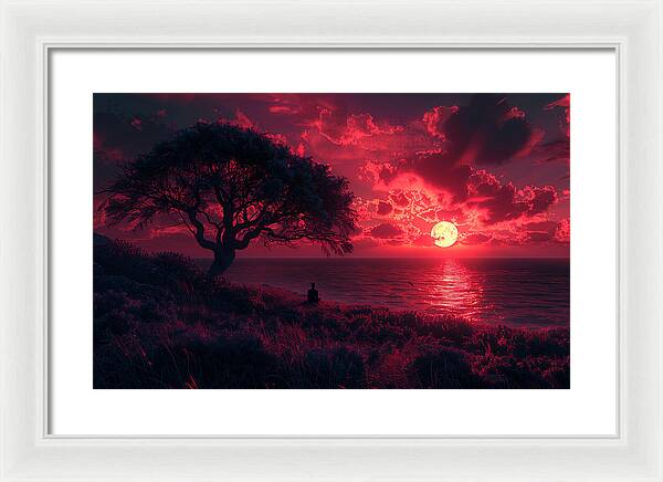 Evening Glow - Framed Print