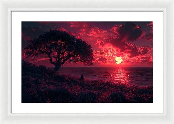 Evening Glow - Framed Print