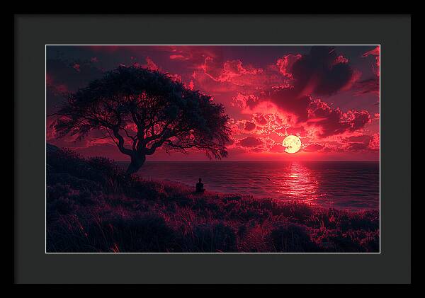 Evening Glow - Framed Print