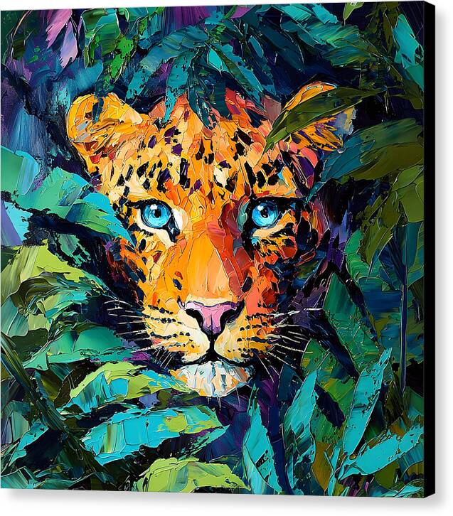 Eyes of the Wild - Canvas Print