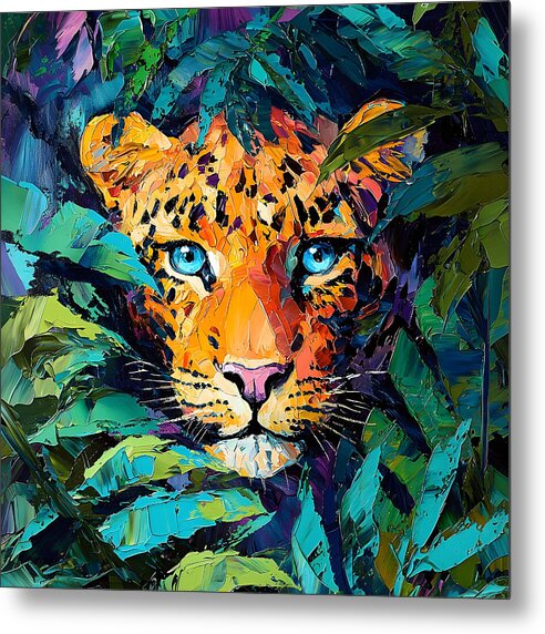 Eyes of the Wild - Metal Print