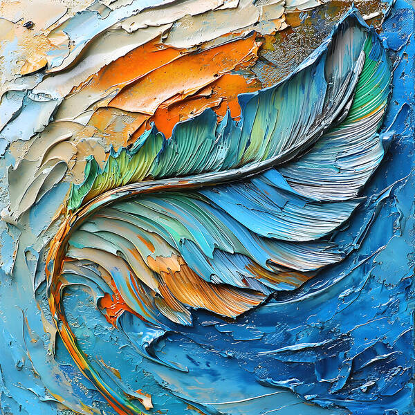 Feathered Elements - Art Print