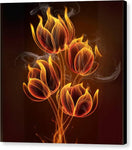 Switch Fire Petals - Canvas Print 2 image
