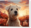Switch Floral Furry Friend - Canvas Print 3 image