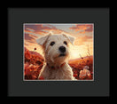 Switch Floral Furry Friend - Framed Print 2 image