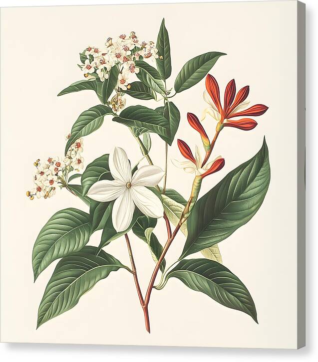 Floral Simplicity - Canvas Print