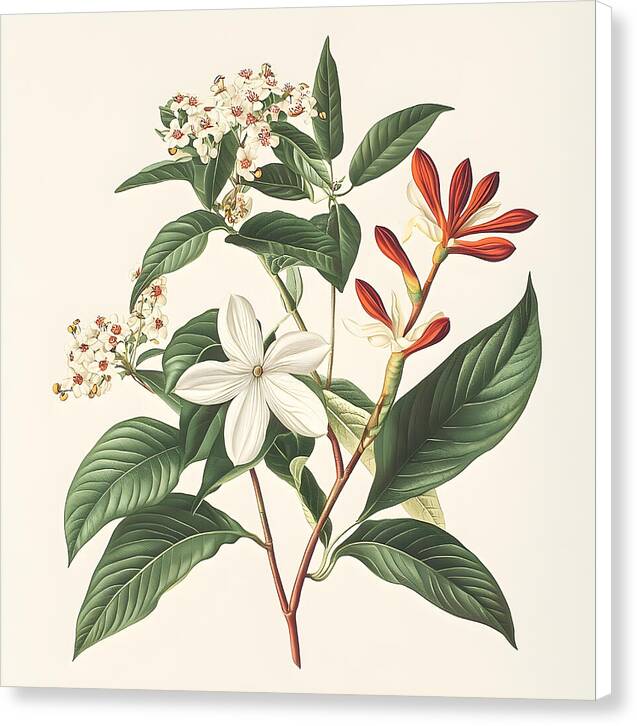 Floral Simplicity - Canvas Print