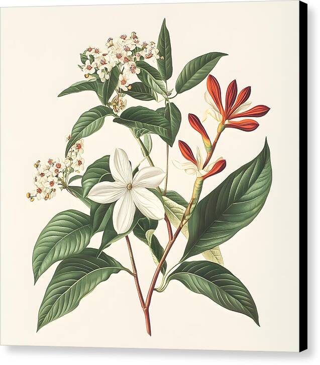 Floral Simplicity - Canvas Print