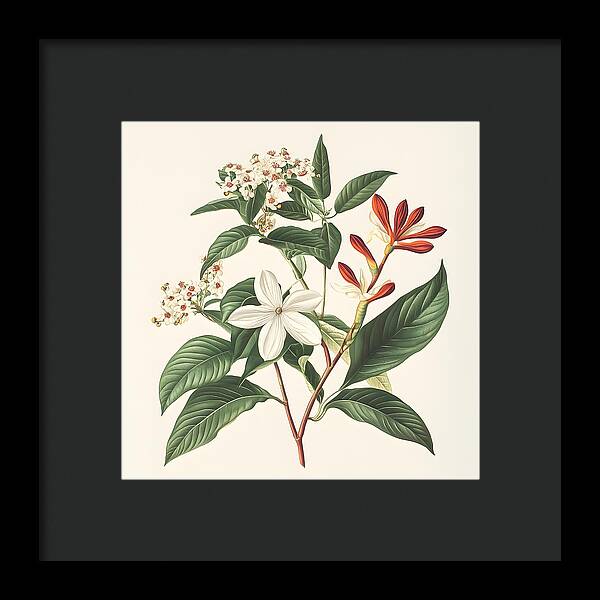 Floral Simplicity - Framed Print