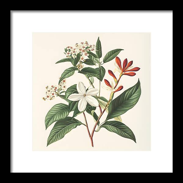 Floral Simplicity - Framed Print