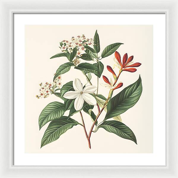 Floral Simplicity - Framed Print