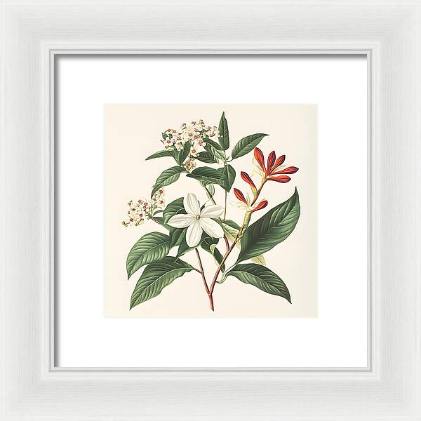 Floral Simplicity - Framed Print