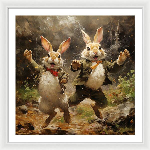 Forest Fandango - Framed Print