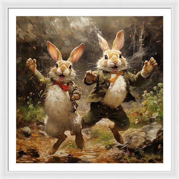 Forest Fandango - Framed Print