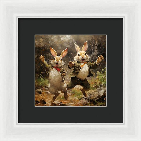 Forest Fandango - Framed Print
