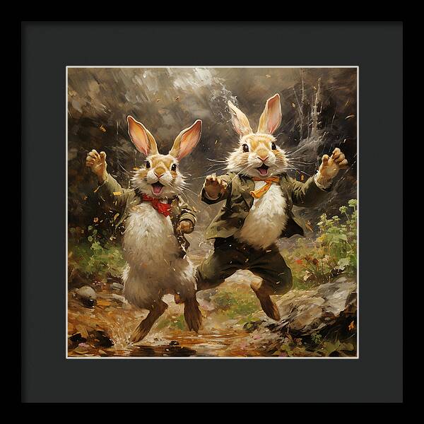 Forest Fandango - Framed Print