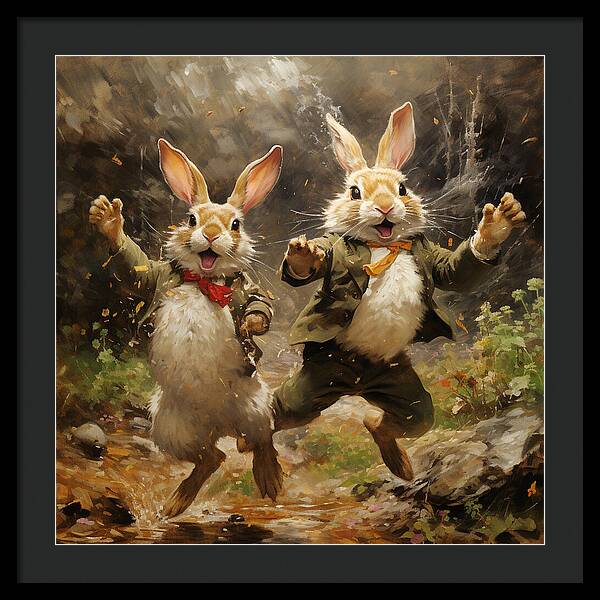 Forest Fandango - Framed Print