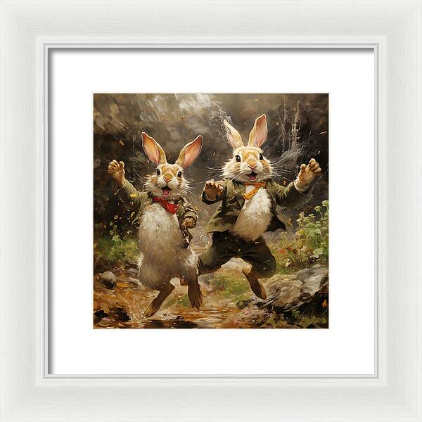 Forest Fandango - Framed Print