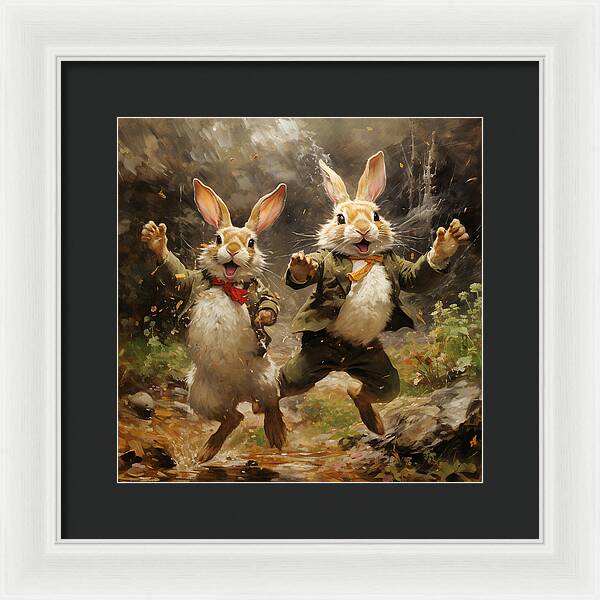 Forest Fandango - Framed Print