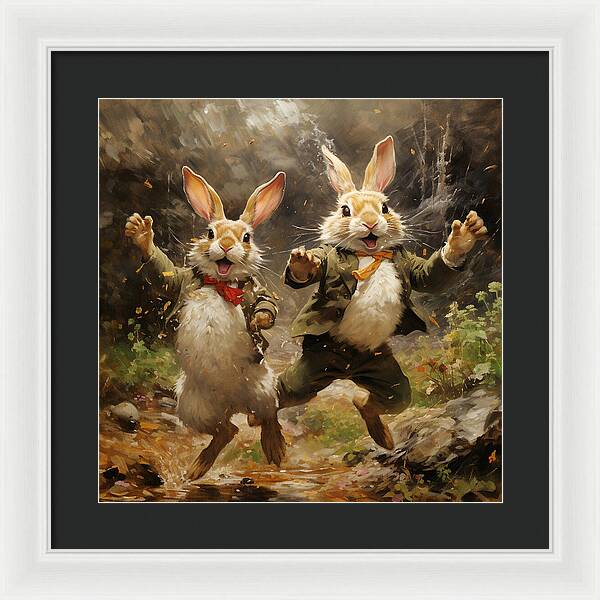 Forest Fandango - Framed Print