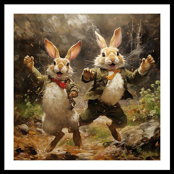 Forest Fandango - Framed Print