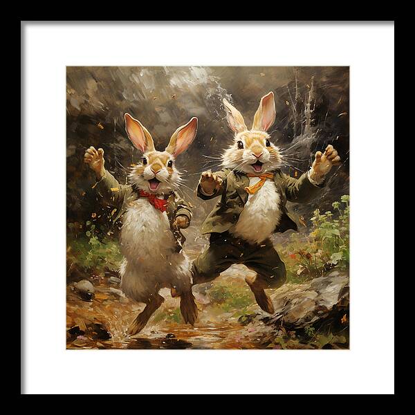 Forest Fandango - Framed Print