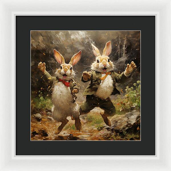 Forest Fandango - Framed Print