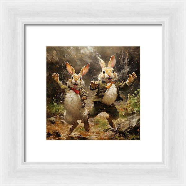 Forest Fandango - Framed Print