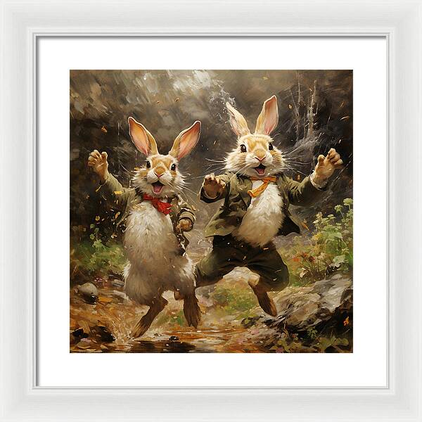 Forest Fandango - Framed Print