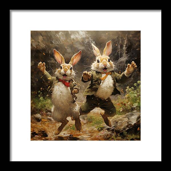 Forest Fandango - Framed Print
