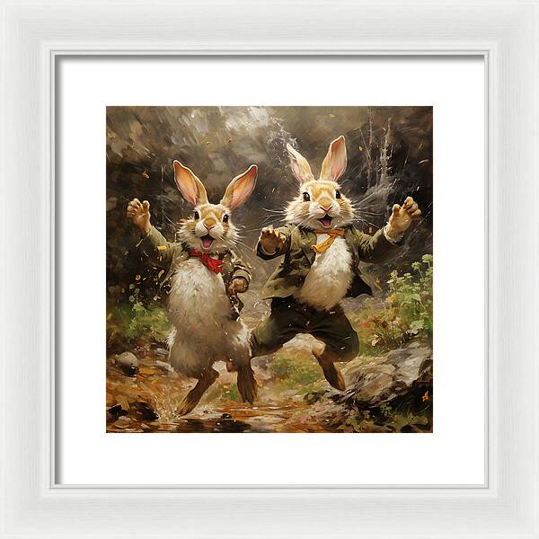 Forest Fandango - Framed Print