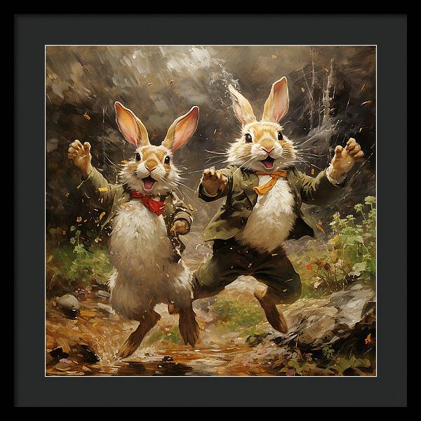 Forest Fandango - Framed Print