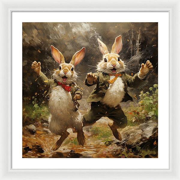 Forest Fandango - Framed Print