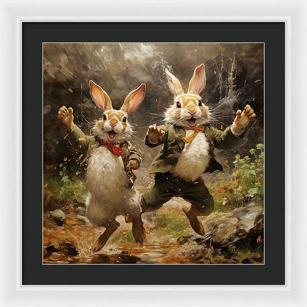 Forest Fandango - Framed Print