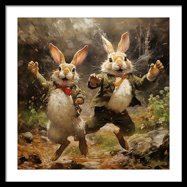 Forest Fandango - Framed Print