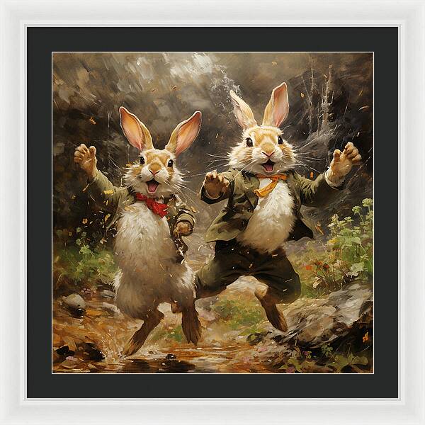 Forest Fandango - Framed Print