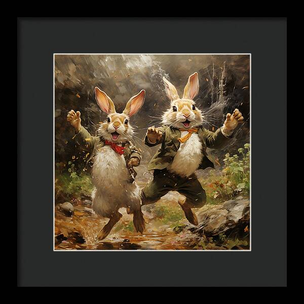Forest Fandango - Framed Print