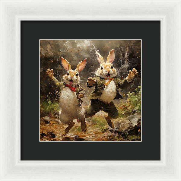 Forest Fandango - Framed Print
