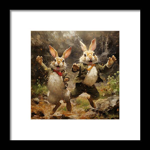 Forest Fandango - Framed Print