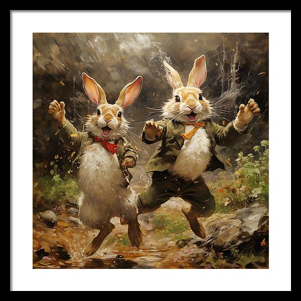 Forest Fandango - Framed Print