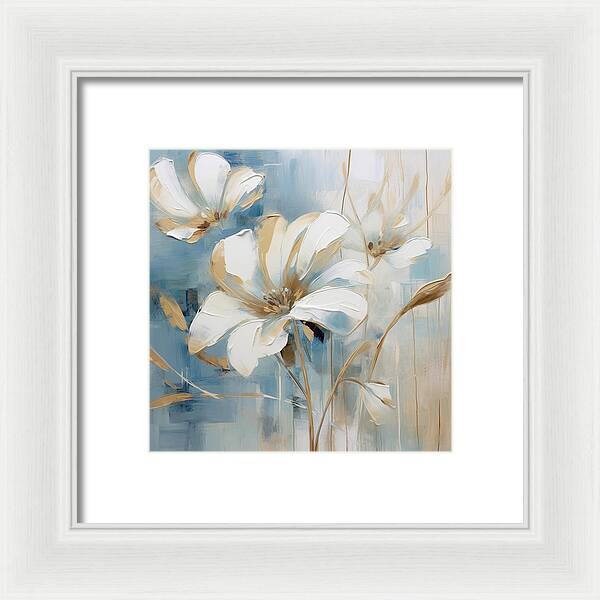 Frost Pedals - Framed Print
