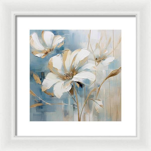 Frost Pedals - Framed Print