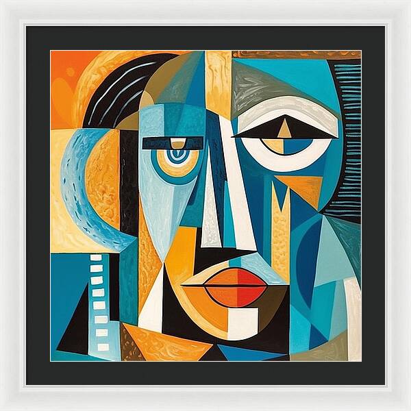 Geometry of Identity - Framed Print