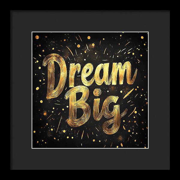 Golden Dreams - Framed Print